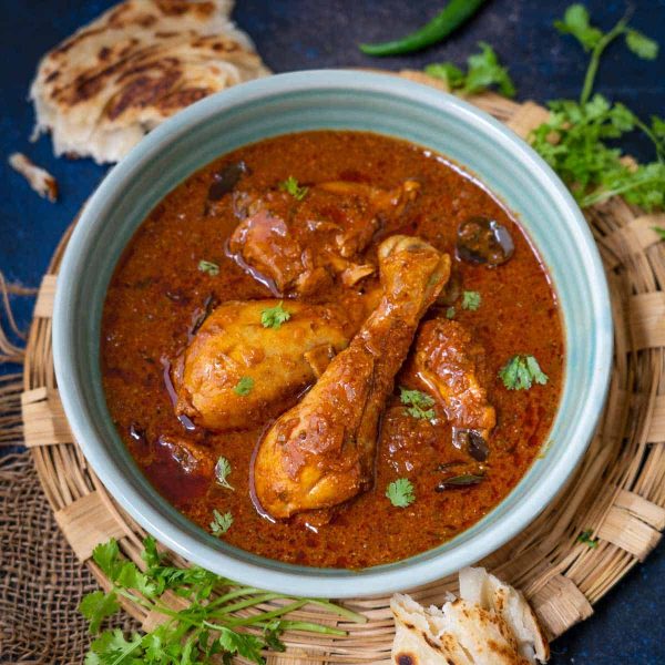 Andhra Chicken Curry (with Bones)