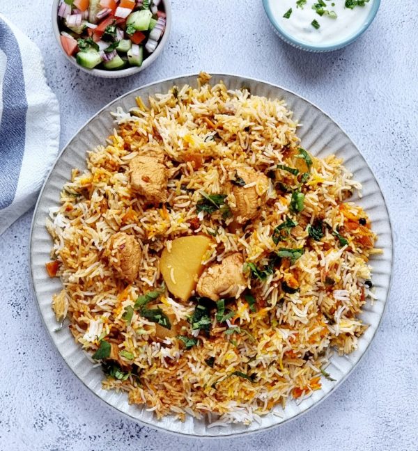 Chicken Dum Biryani (Boneless)