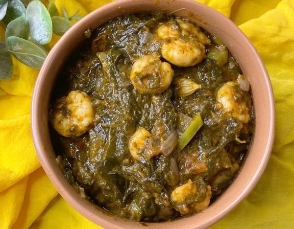 Gongura Shrimp Curry