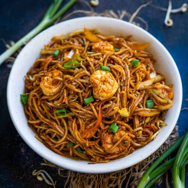 Shrimp Hakka Noodles