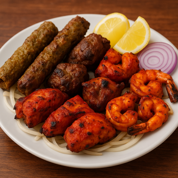 Tandoori Mix Grill (Chicken, Lamb, Shrimp)