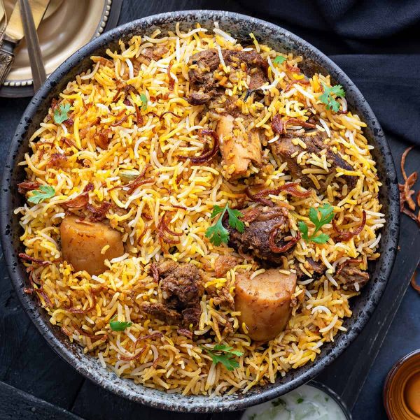 Rayalaseema Mutton Fry Biryani