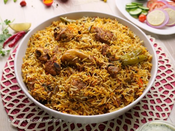 Mutton Ghee Roast Biryani